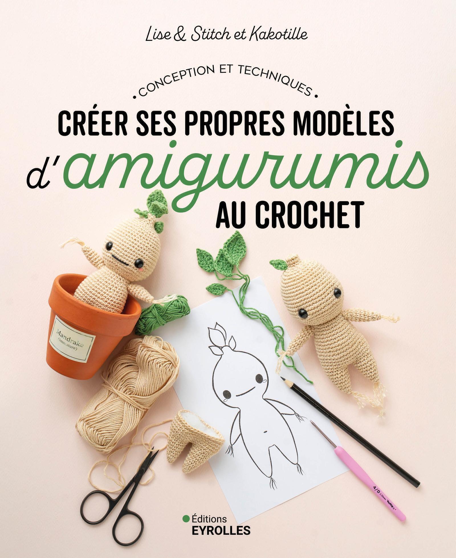 Visuel de <p><a href="https://www.editions-eyrolles.com/livre/creer-ses-propres-modeles-d-amigurumis-au-crochet">Cr&eacute;er ses propres mod&egrave;les d'amigurumis au crochet</a> de <a href="https://www.editions-eyrolles.com/auteurs/clotilde-massot">Clotilde Massot</a> et <a href="https://www.editions-eyrolles.com/auteurs/lise-grandjonc">Lise Grandjonc</a></p>